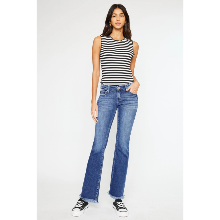 Kancan Low Rise Baby Bootcut Jeans