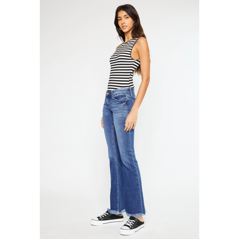 Kancan Low Rise Baby Bootcut Jeans
