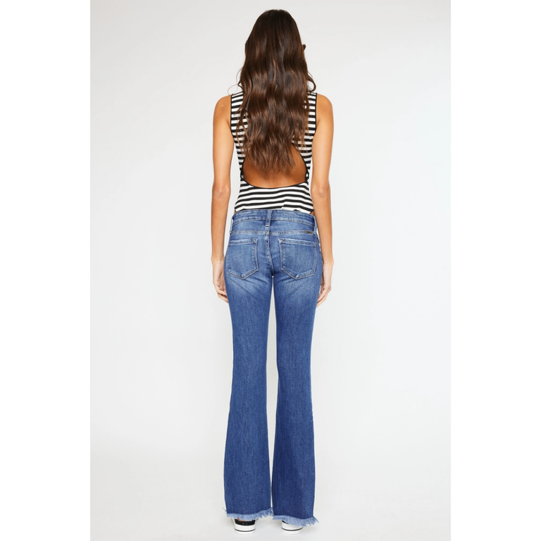Kancan Low Rise Baby Bootcut Jeans