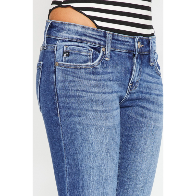 Kancan Low Rise Baby Bootcut Jeans