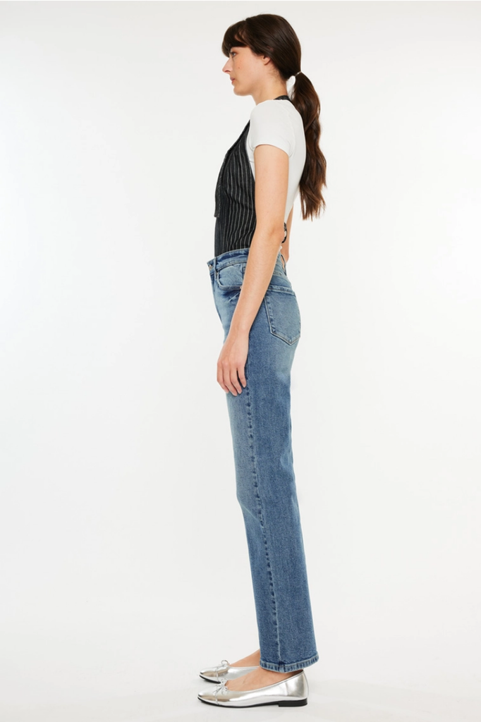 Kancan High Rise True Straight Jeans