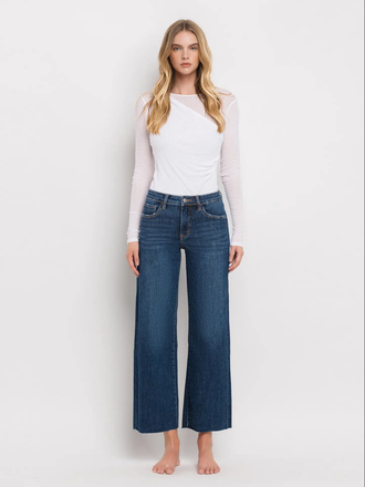 Vervet by Flying Monkey Tummy Control Mid Rise Wide Leg Jeans Vervet by Flying Monkey Tummy Control Mid Rise Wide Leg Jeans