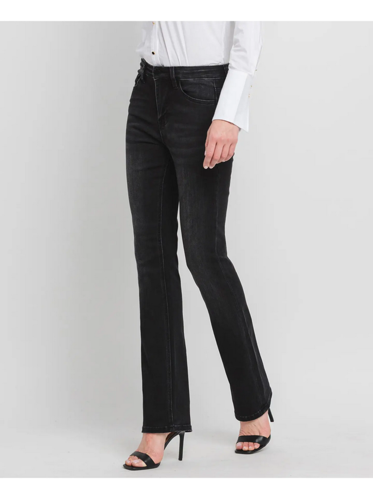 Flying Monkey High Rise Slim Bootcut Jeans in Significant