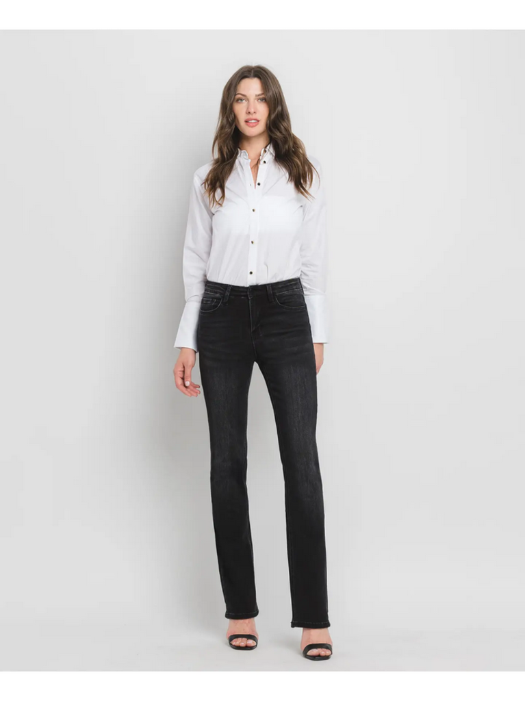 Flying Monkey High Rise Slim Bootcut Jeans in Significant