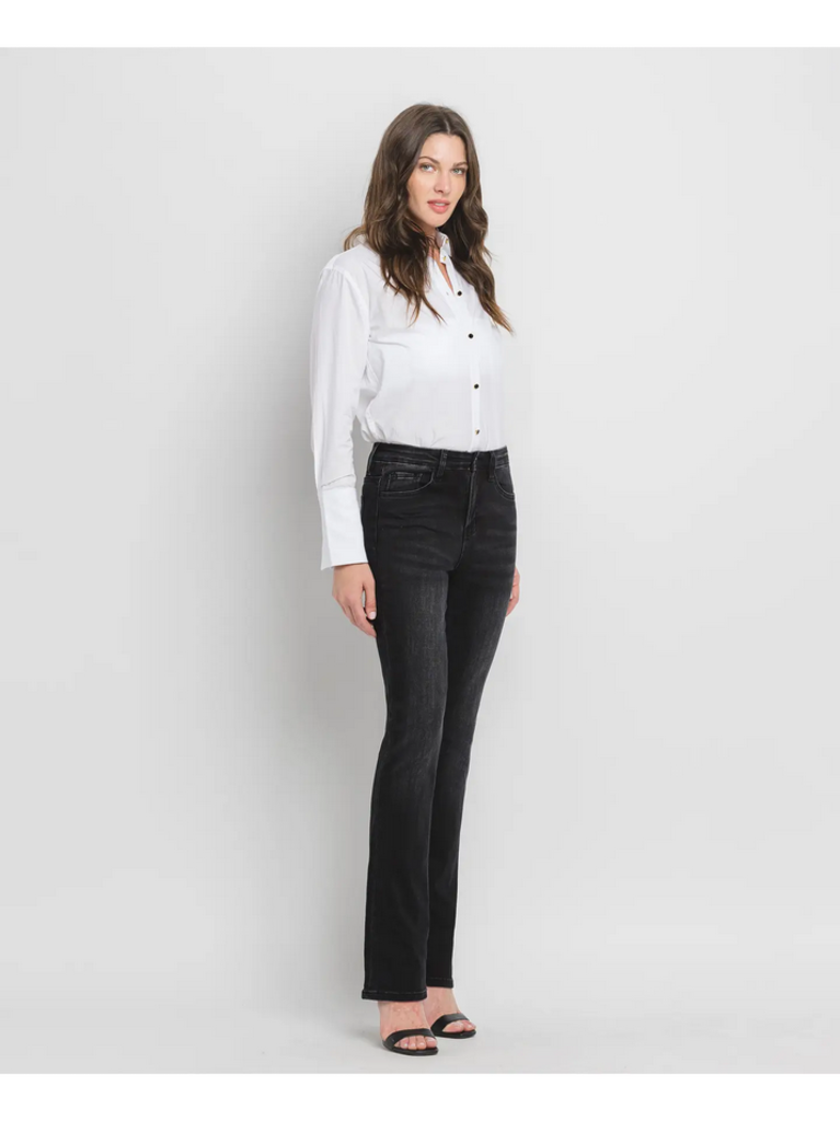 Flying Monkey High Rise Slim Bootcut Jeans in Significant