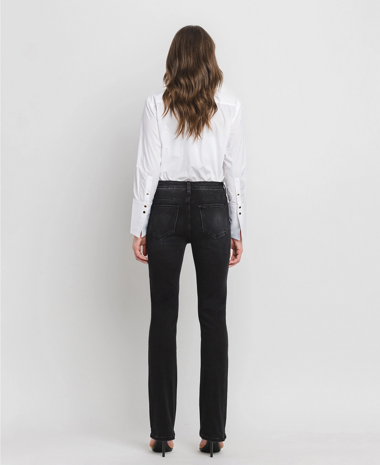 Flying Monkey High Rise Slim Bootcut Jeans in Significant
