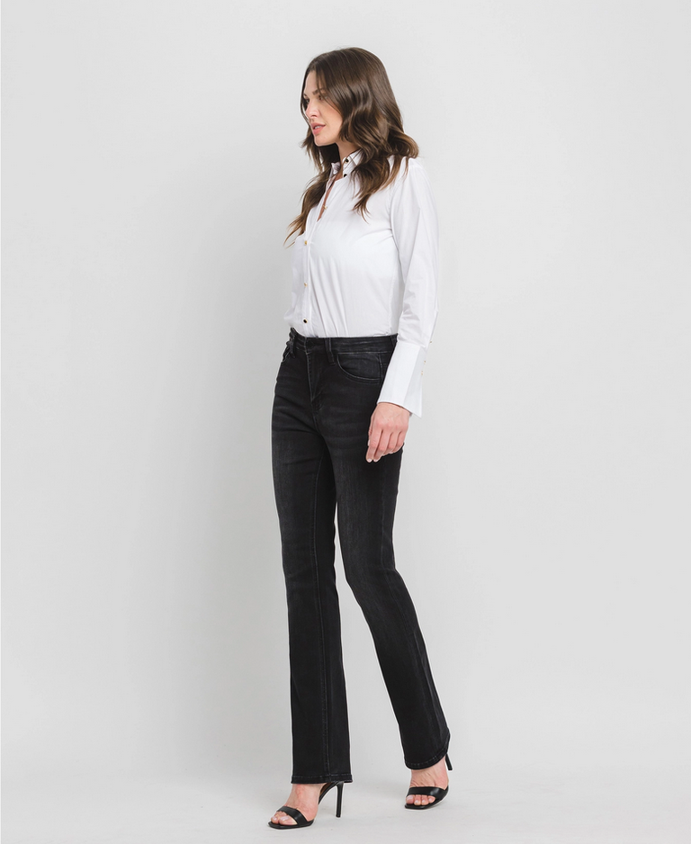 Flying Monkey High Rise Slim Bootcut Jeans in Significant
