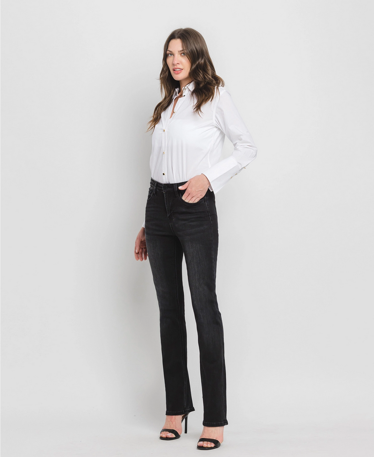 Flying Monkey High Rise Slim Bootcut Jeans in Significant