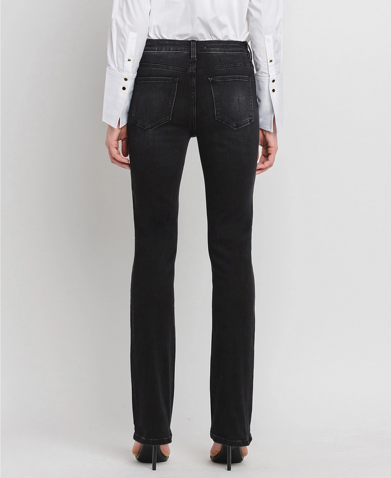 Flying Monkey High Rise Slim Bootcut Jeans in Significant