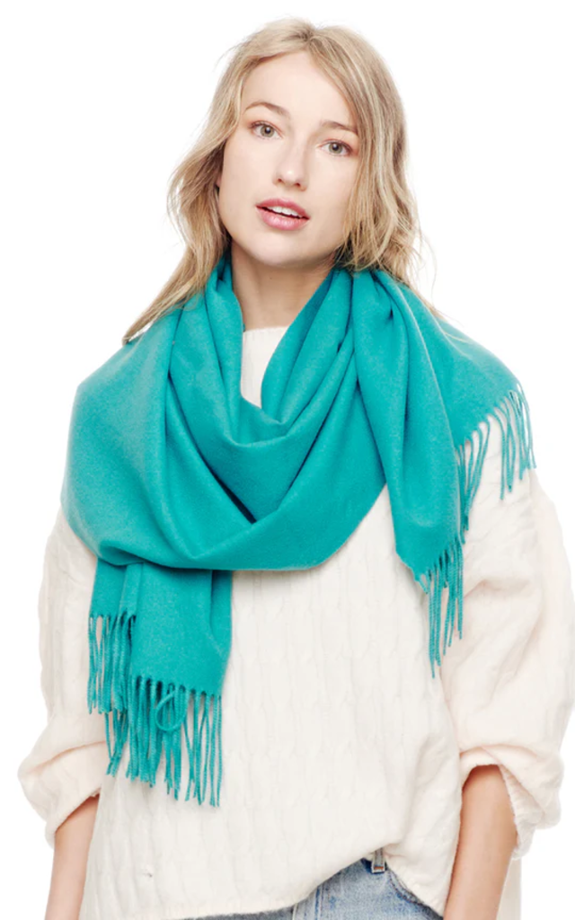 Blue Suede Super Soft Cashmere Blend Scarf