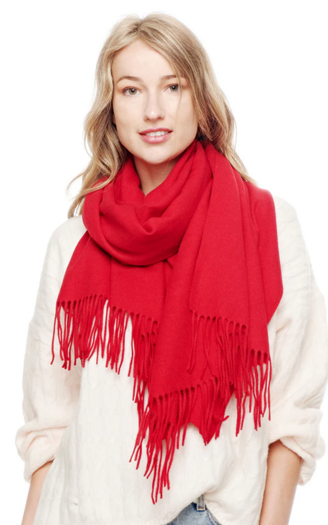 Blue Suede Super Soft Cashmere Blend Scarf