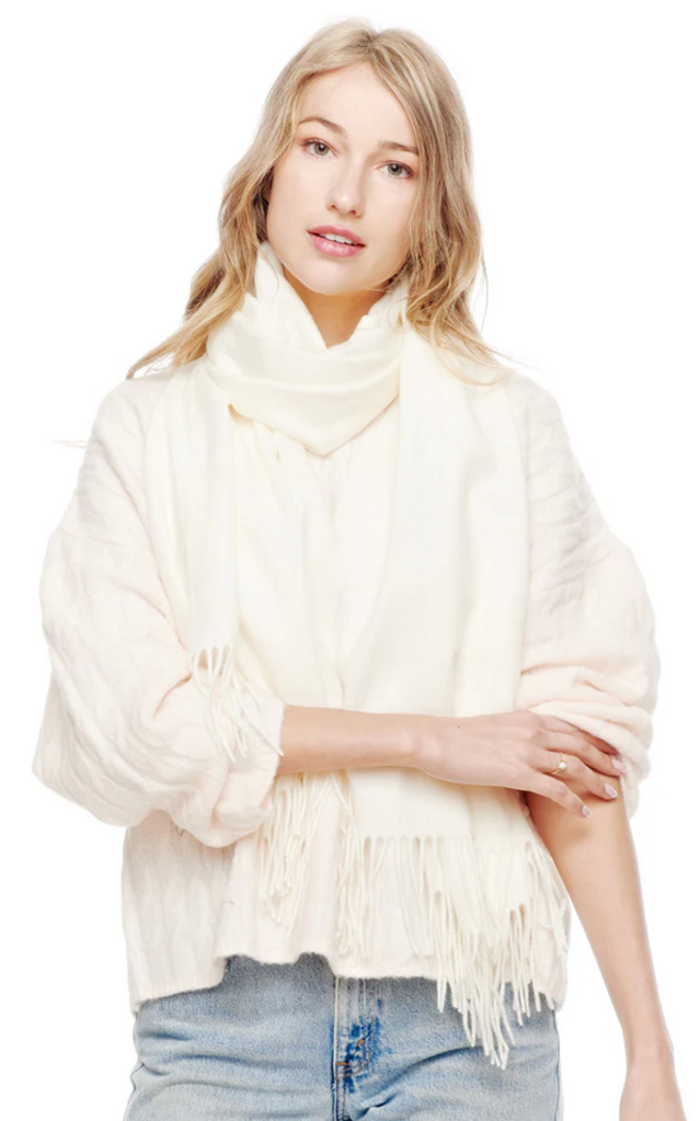 Blue Suede Super Soft Cashmere Blend Scarf