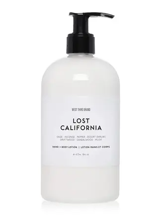 West Third Brand Lost California Hand + Body Lotion West Third Brand Lost California Hand + Body Lotion