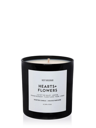 West Third Brand Hearts + Flowers Candle West Third Brand Hearts + Flowers Candle
