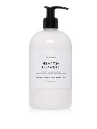West Third Brand Hearts + Flowers Hand + Body Lotion West Third Brand Hearts + Flowers Hand + Body Lotion