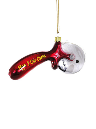 Cody Foster How I Cut Carbs Pizza Cutter Ornament Cody Foster How I Cut Carbs Pizza Cutter Ornament