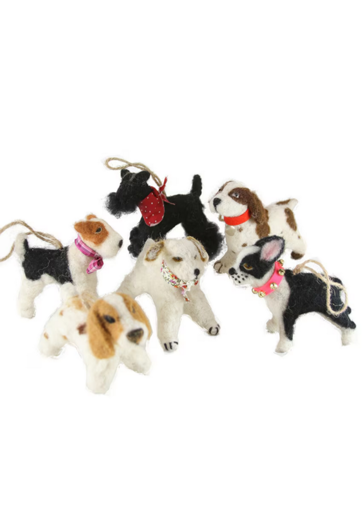 Cody Foster Festive Dog Ornament