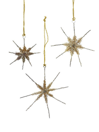 Cody Foster Tinsel Star Ornament