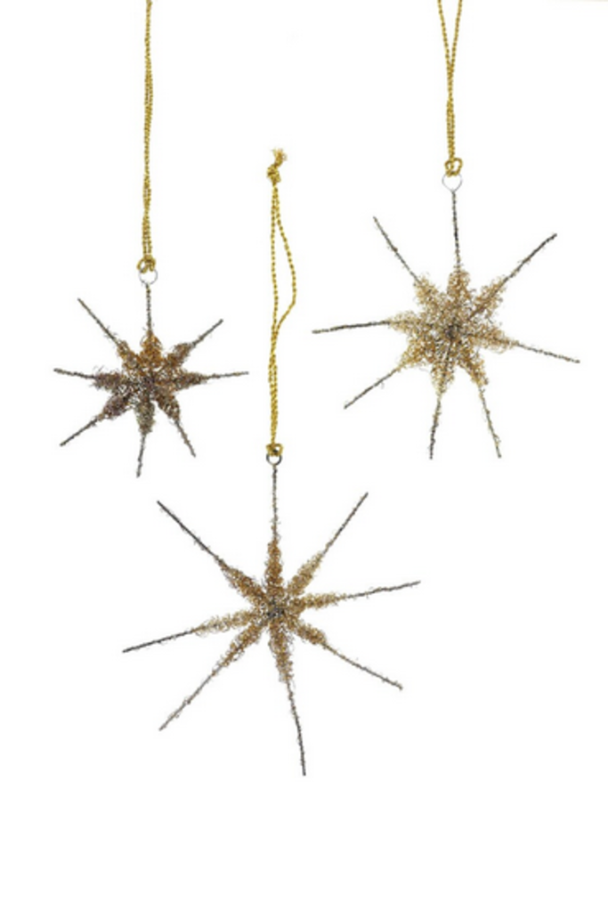 Cody Foster Tinsel Star Ornament