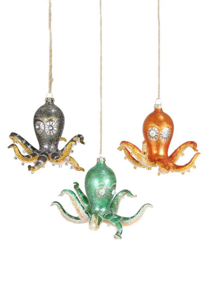 Cody Foster Kitsch Octopus Ornament