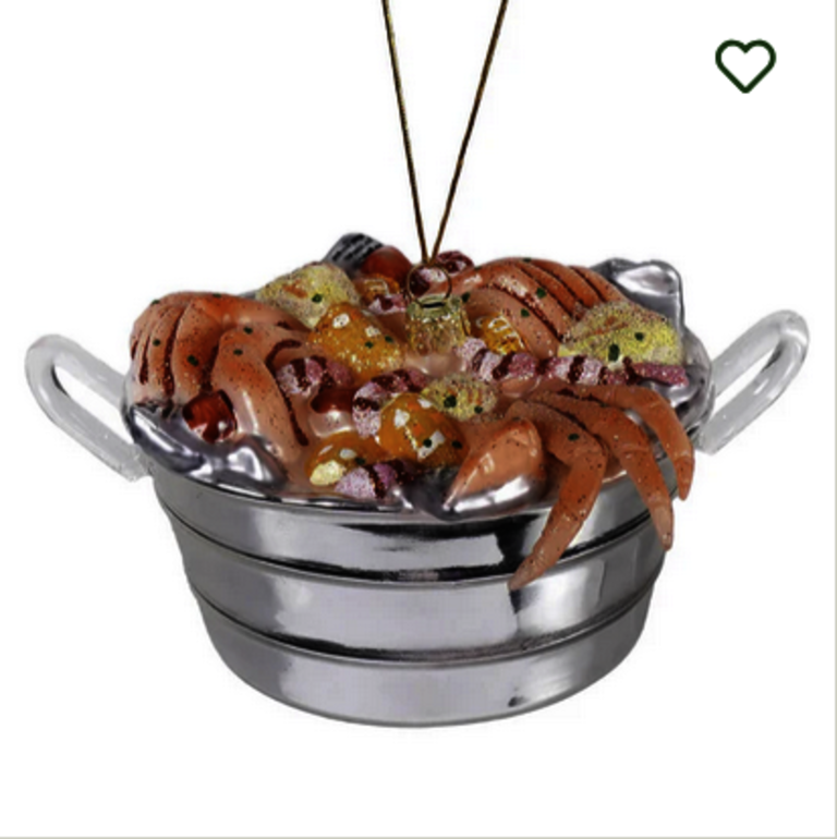 Cody Foster Crab Boil Ornament