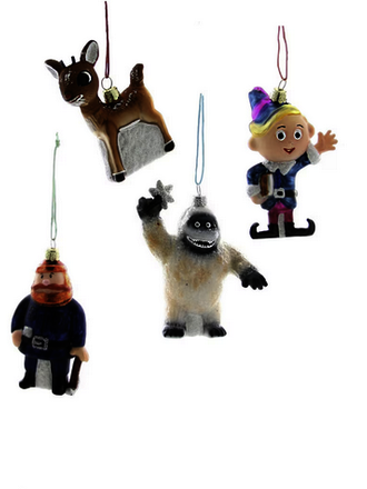 Cody Foster Retro Rudolph Character Ornament