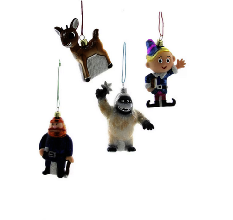 Cody Foster Retro Rudolph Character Ornament