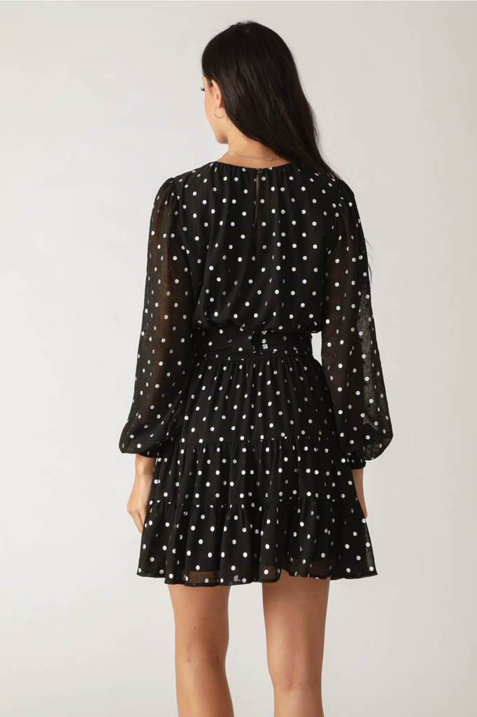 Flying Tomato Polka Dot Printed Woven Mini Dress