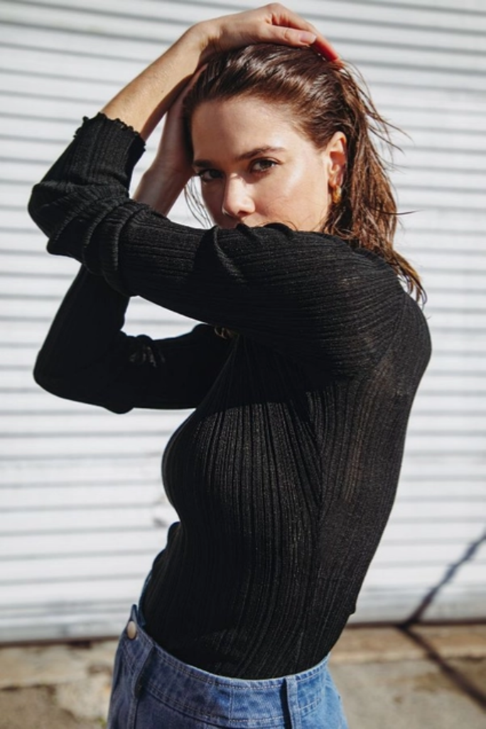 Flying Tomato Lightweight Knit Top