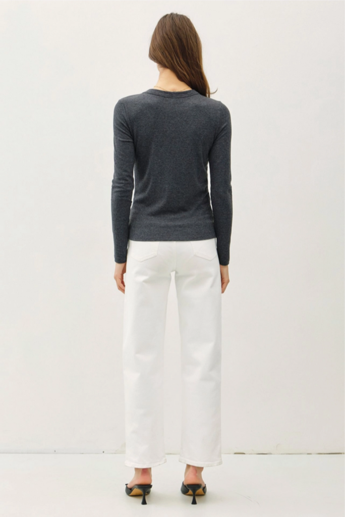 Be Cool Basic Long Sleeve Layering T Shirt