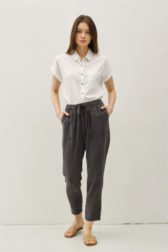 Be Cool Tencel Tapered Pants