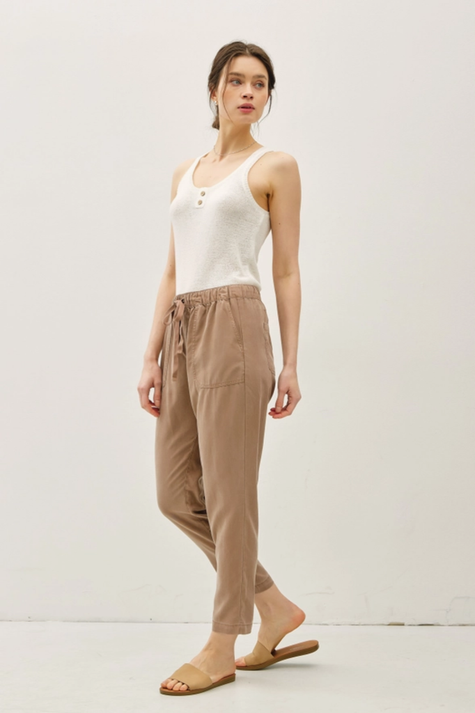 Be Cool Tencel Tapered Pants