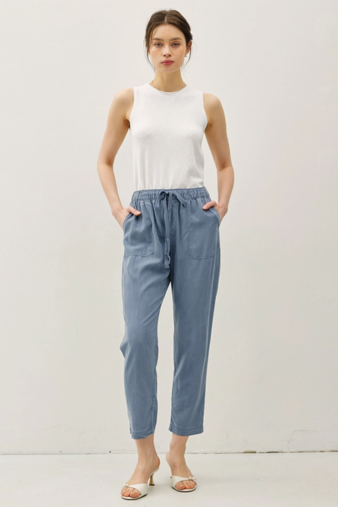 Be Cool Tencel Tapered Pants