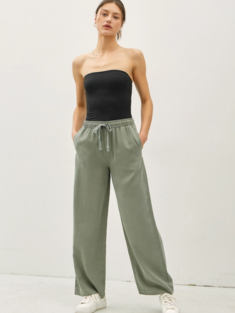 Be Cool Tencel Wide Leg Pants