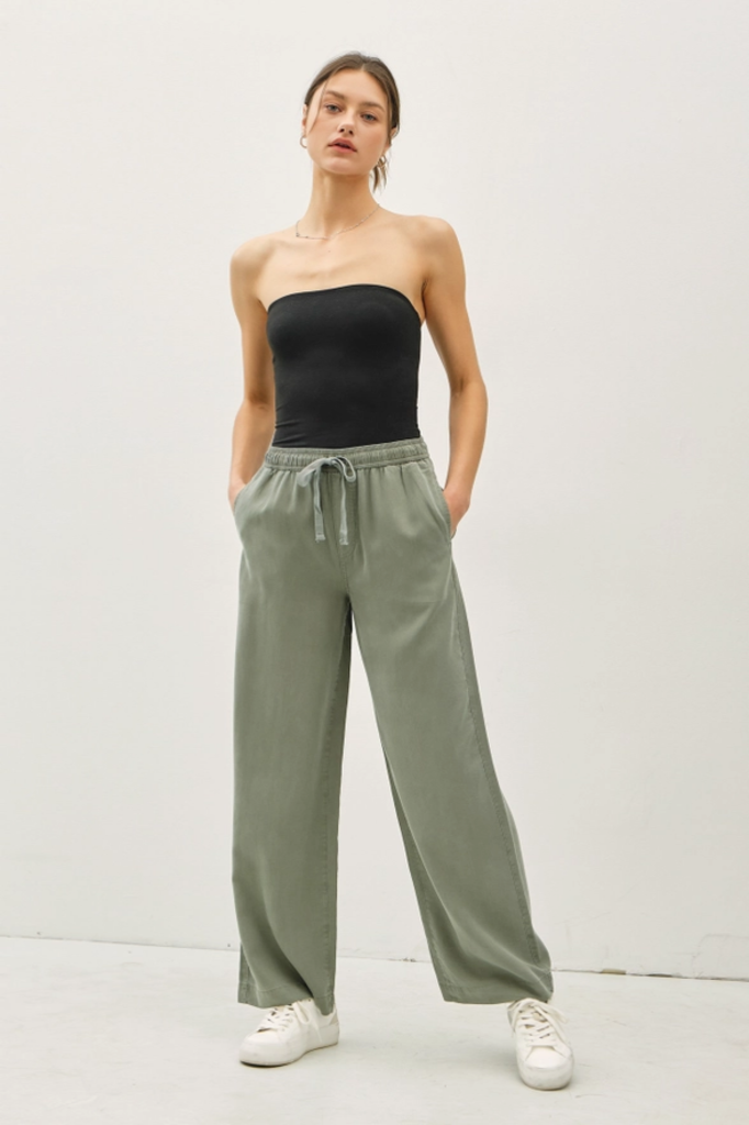 Be Cool Tencel Wide Leg Pants