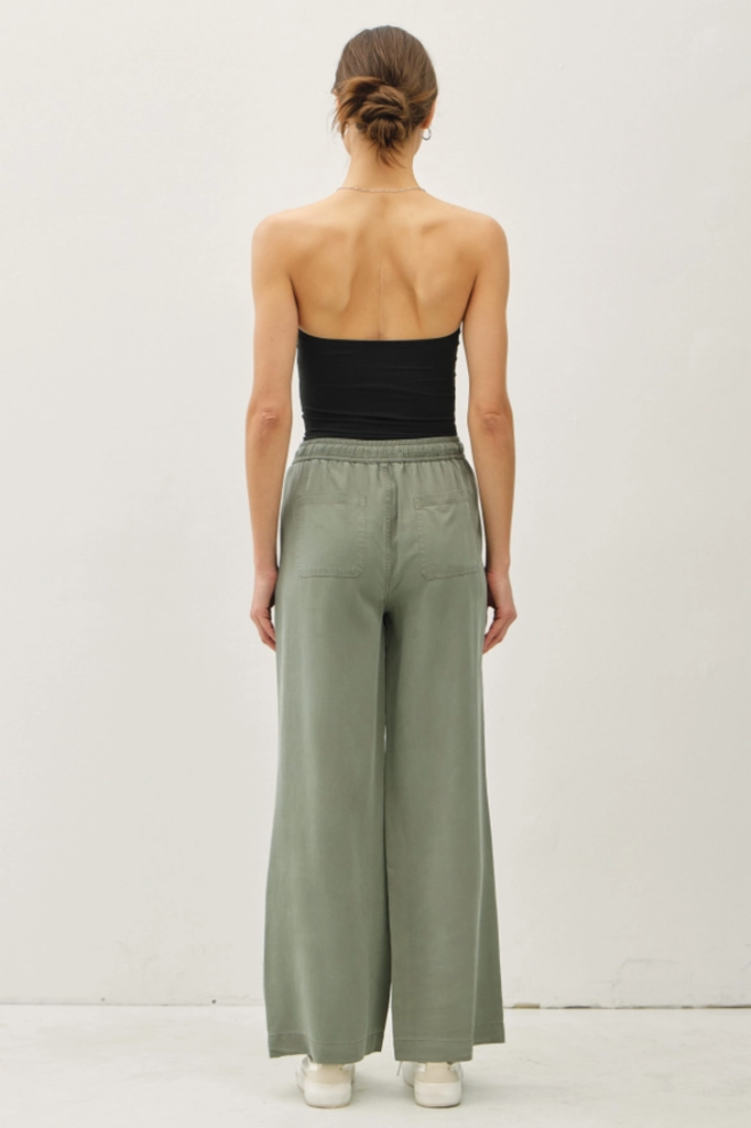 Be Cool Tencel Wide Leg Pants