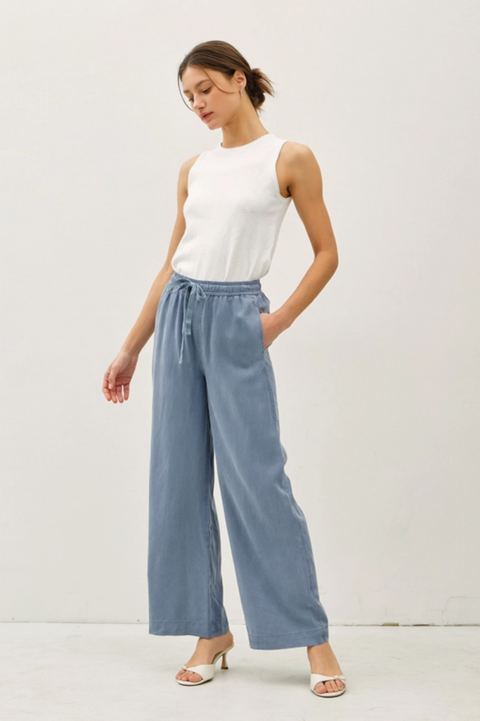 Be Cool Tencel Wide Leg Pants