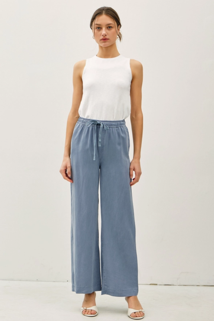 Be Cool Tencel Wide Leg Pants