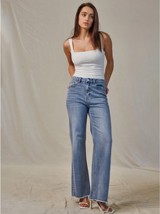 Mica Denim Super High Wide Leg - Super Soft Jeans Mica Denim Super High Wide Leg - Super Soft Jeans