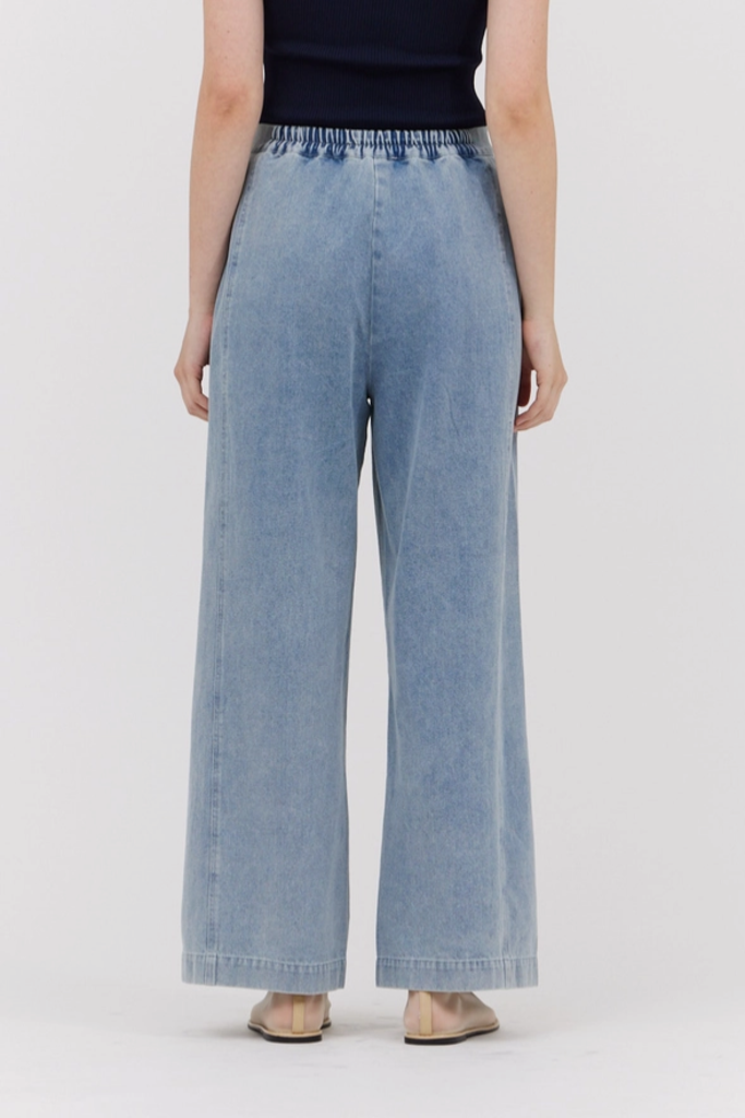Grade and Gather Wide Leg 100% Cotton Pants
