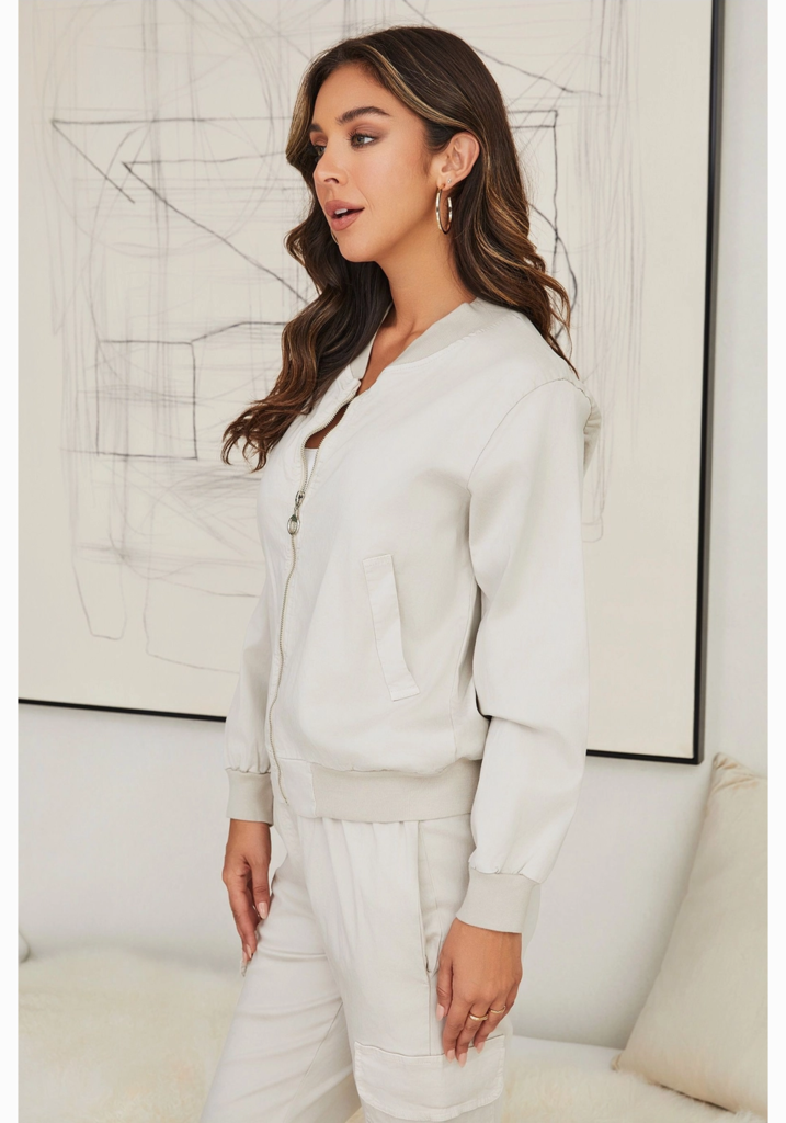Venti 6 Light Weight Bomber Jacket