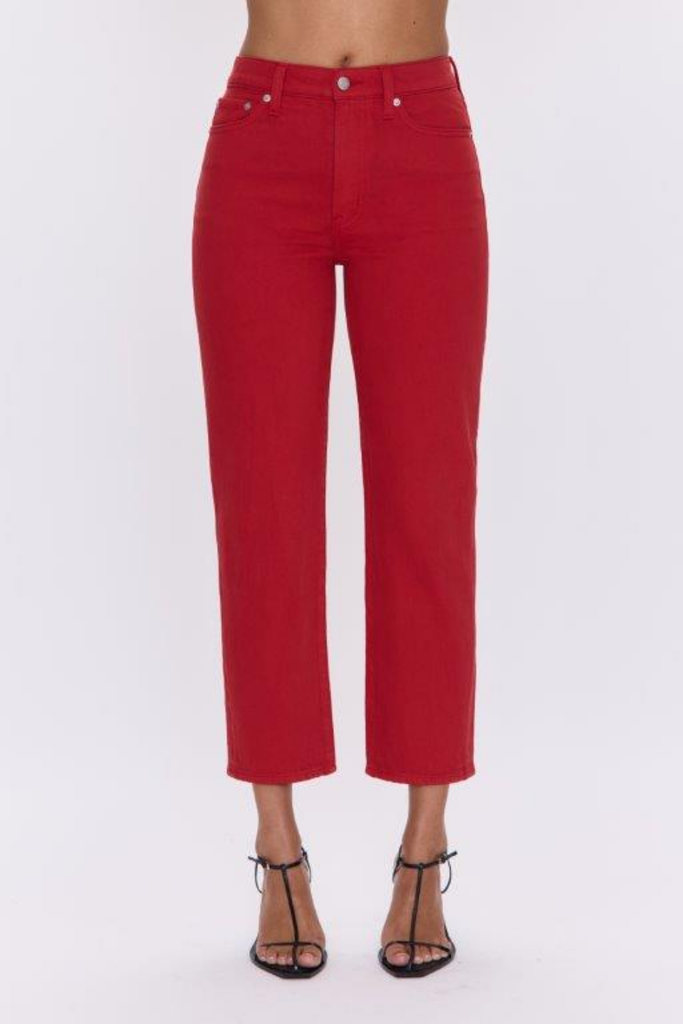 Pistola Pistola Charlie Red JEans in Samba  Size 26