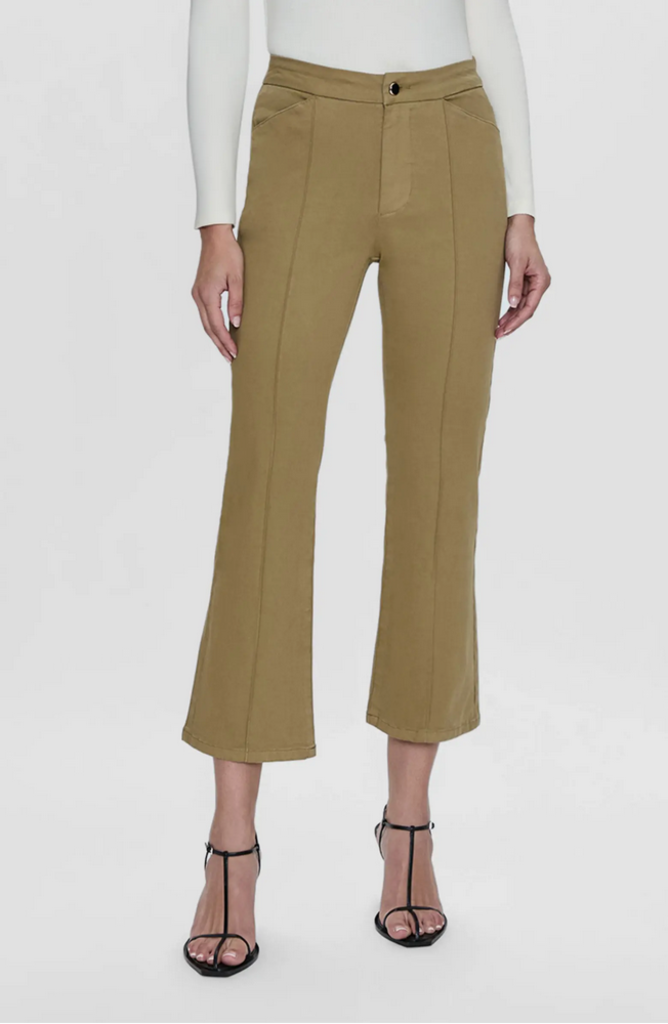 Pistola Pistola Simone Seamed Kick Flare Pants in Khaki size 26