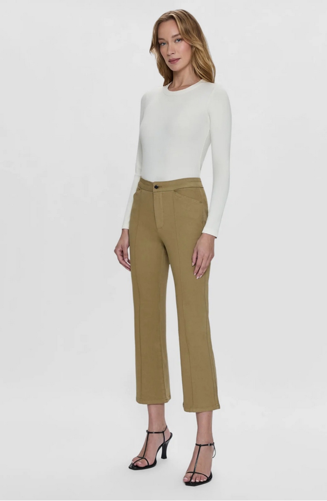 Pistola Pistola Simone Seamed Kick Flare Pants in Khaki size 26