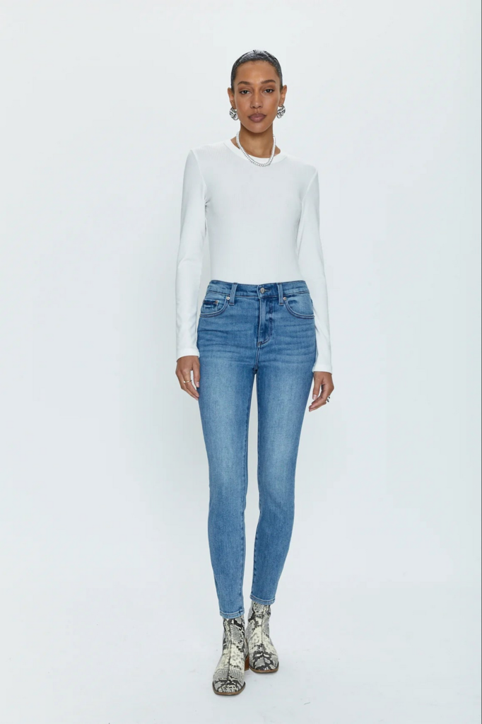 Pistola Pistola Aline High Rise Skinny Jeans in Linden size 26