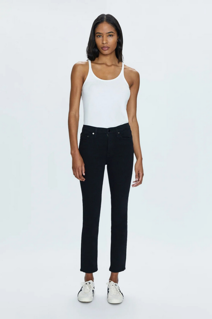 Pistola Pistola Madi High Rise Slim in Noir size 26