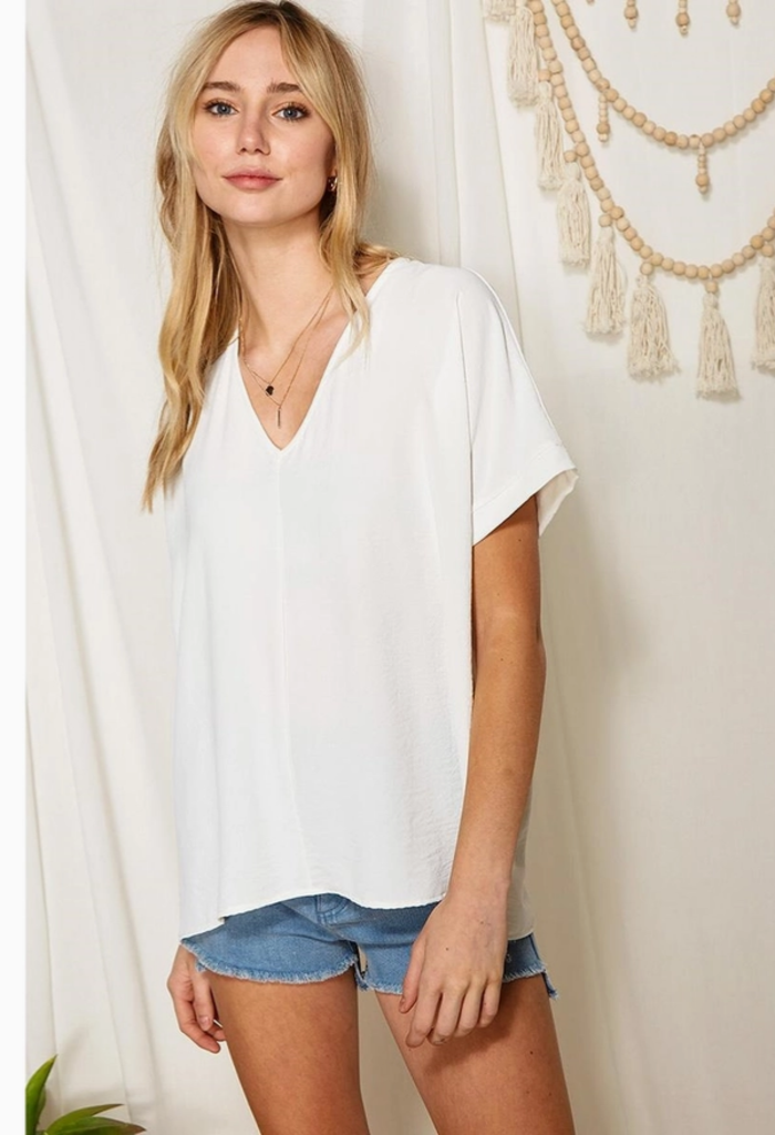 Mittoshop Airflow Dolman Sleeve Woven Top
