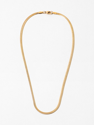 Blue Suede Jewels Stainless Steel Non-Tarnish Chain Necklace