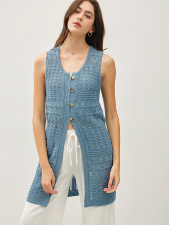 Be Cool Crochet Knit Duster Be Cool Crochet Knit Duster