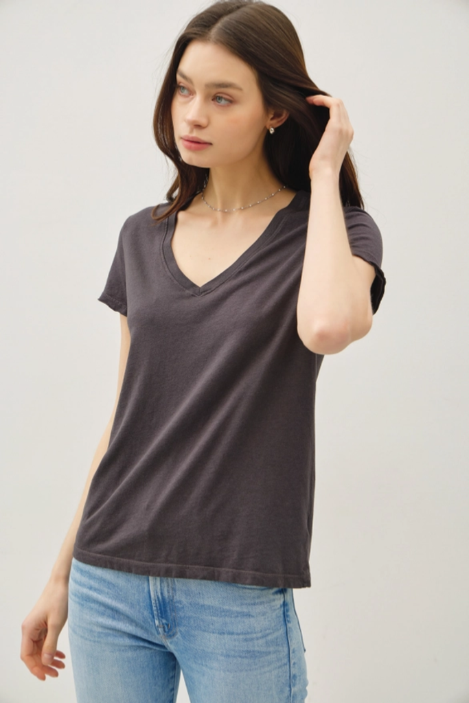 Ultra Soft V-Neck Basic Tee from Be Cool - J Marcel